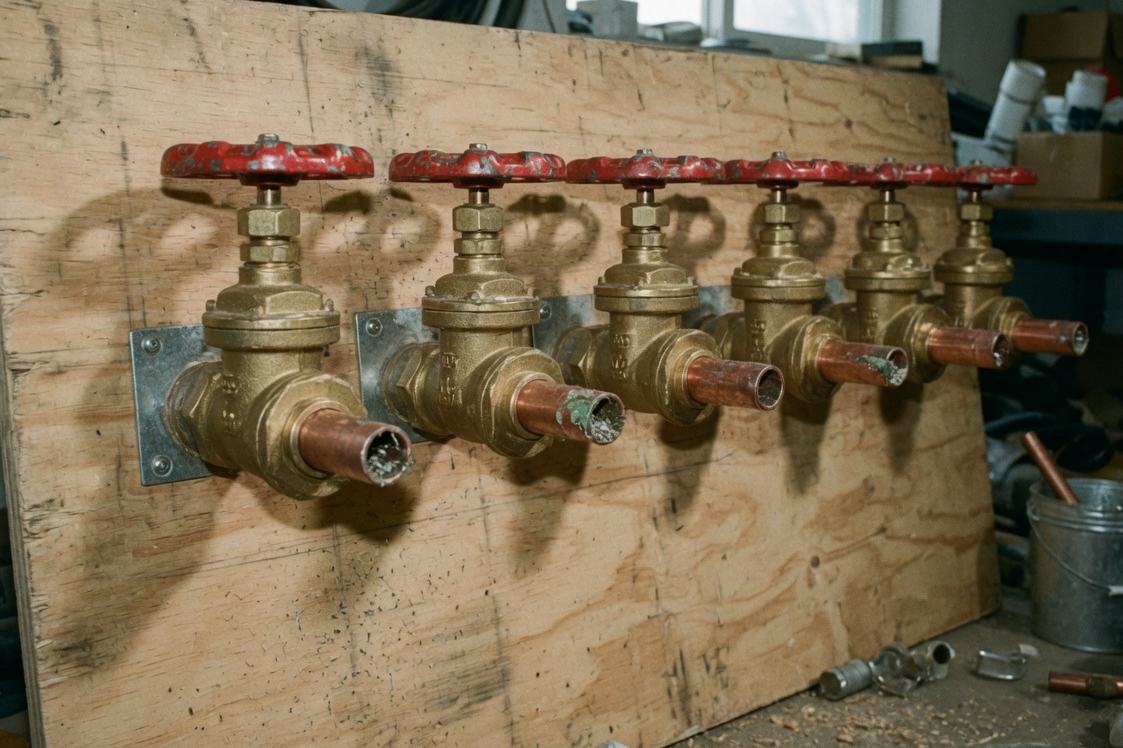 Plumbing work for Yuen Ngo in Greensboro.
